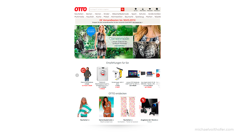 Front page by Otto